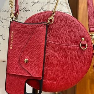 Bandolier Leah Crossbody Bag and iPhone case